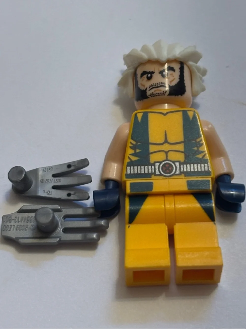 Lego Wolverine 6866 Super Heroes X-Men Minifigure